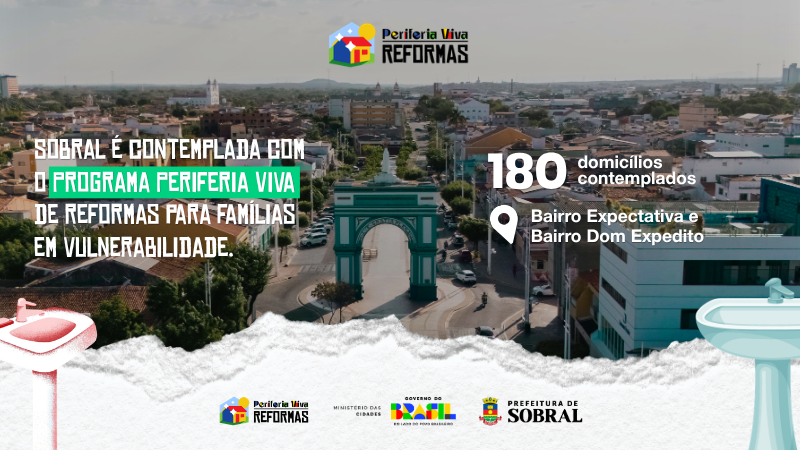 Sobral é contemplada com Programa Periferia Viva de reformas para famílias em...