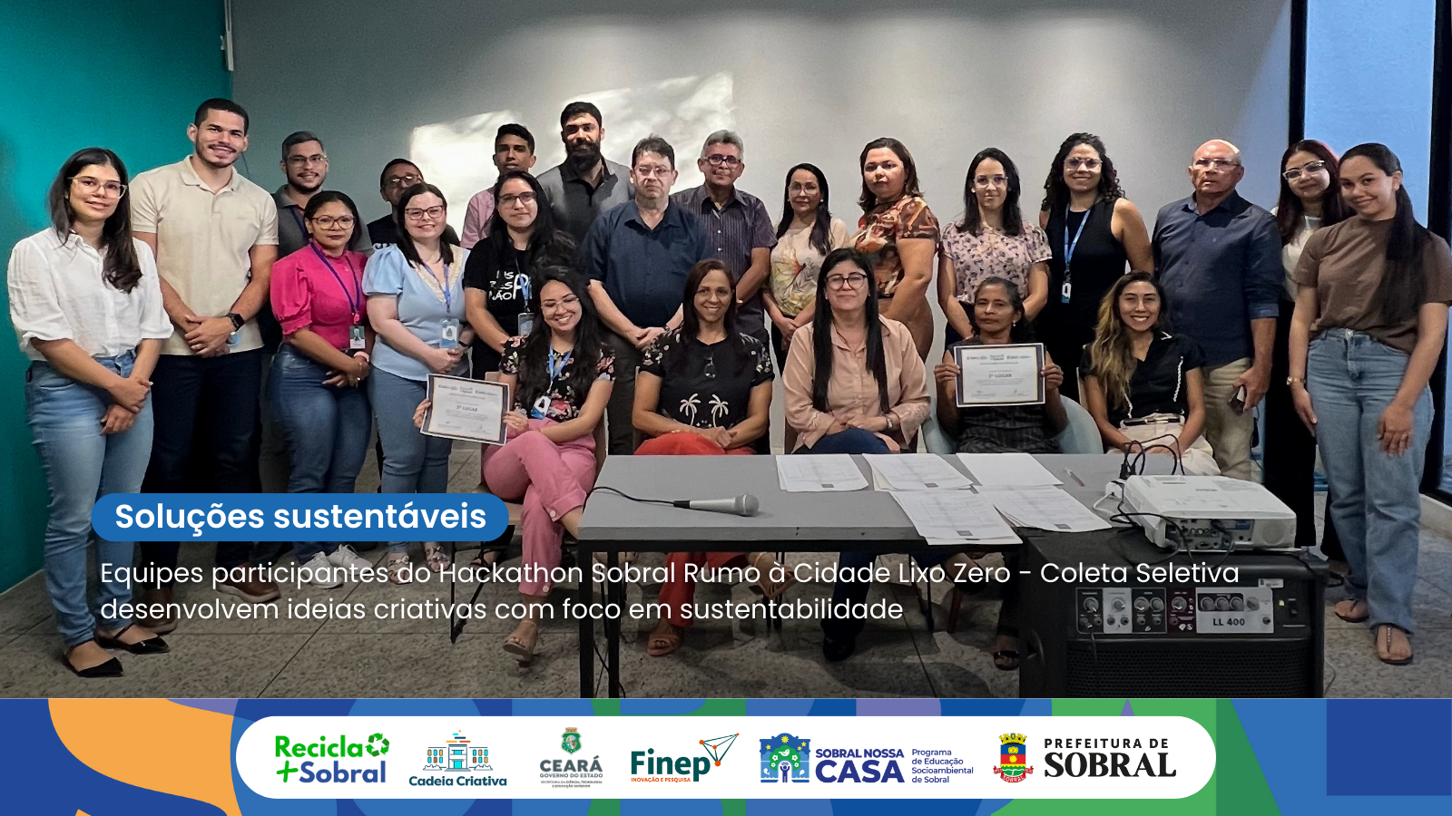 Hackathon mobiliza sociedade e cria propostas para fortalecer a coleta seleti...