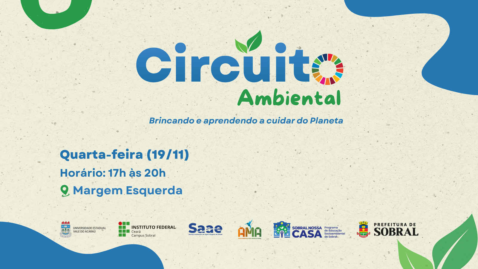 Prefeitura de Sobral realiza Circuito Ambiental Itinerante na Margem Esquerda